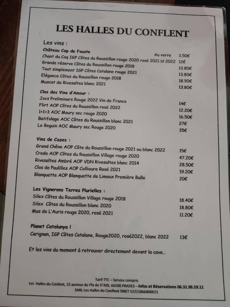 Les Halles du Conflent - Menu Image 1