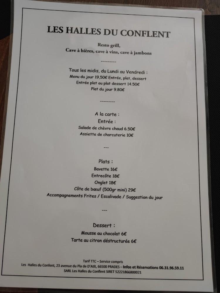 Les Halles du Conflent - Menu Image 4